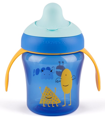 Suavinex tazza antigoccia blu