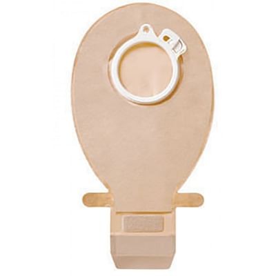 Sacca chiusa ricoperta in tnt sistema a 2 pezzi per colostomia sensura click 70mm maxi 650ml 30 pezzi