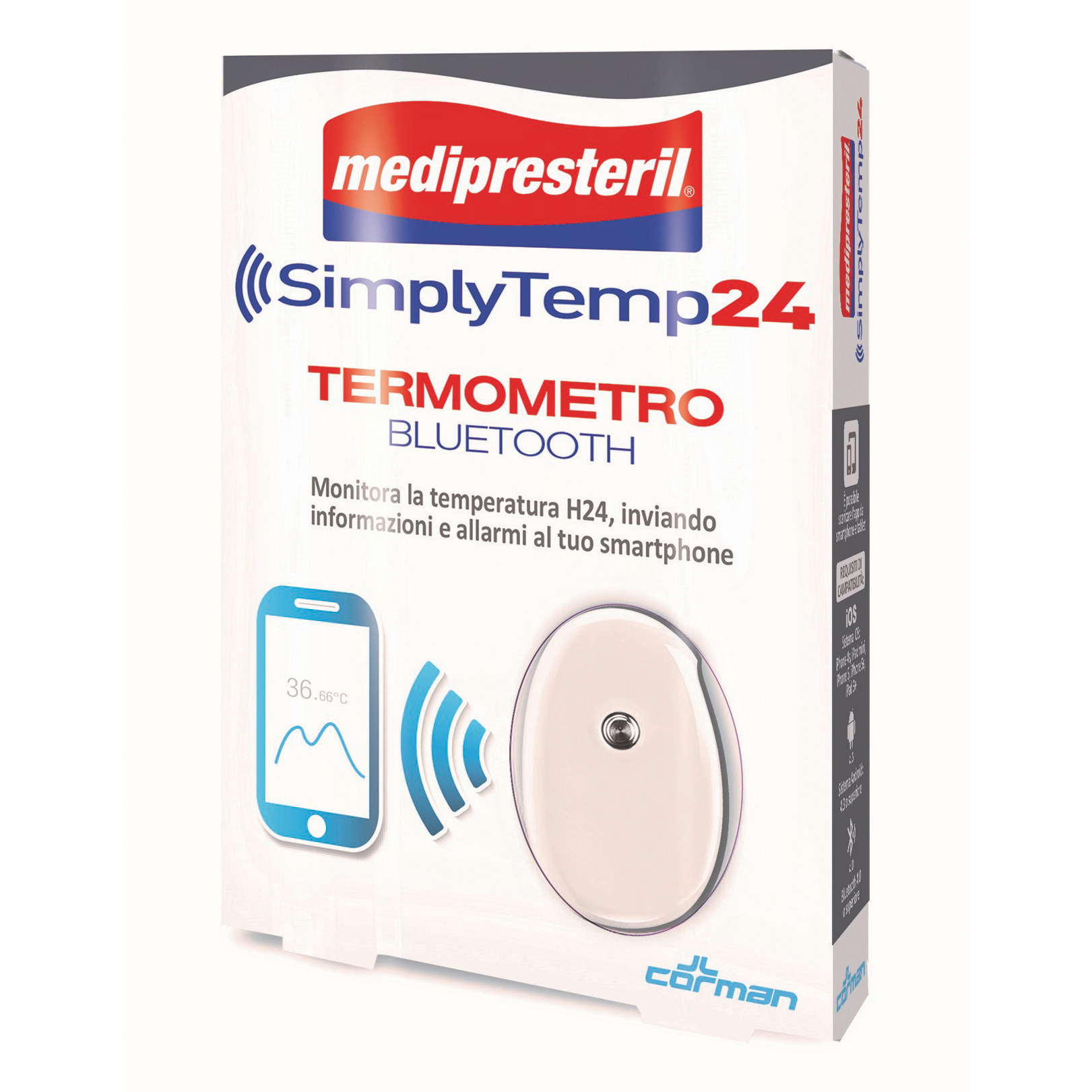 Simplytemp24 termometro bluetooth