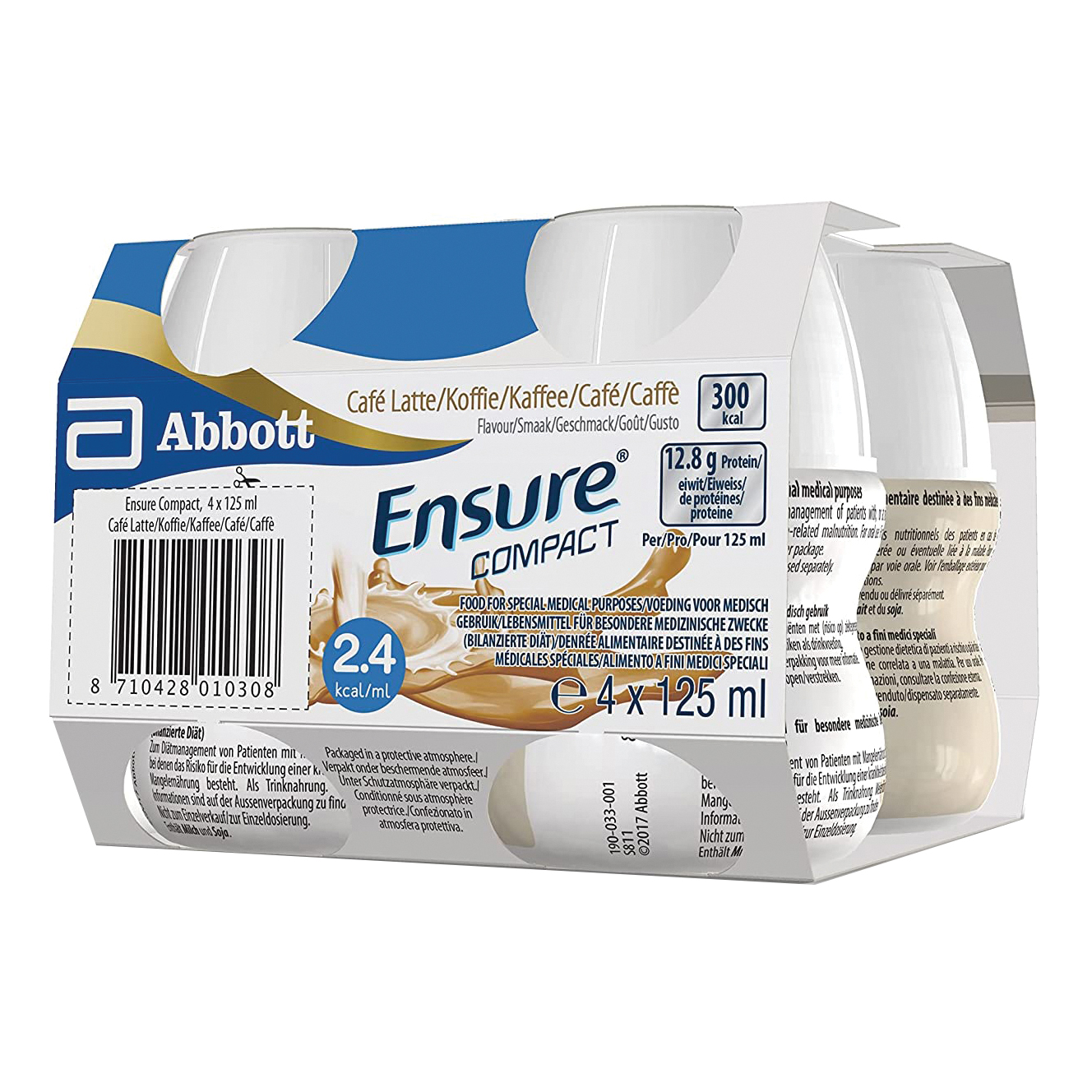 Ensure compact caffe' 4x125ml