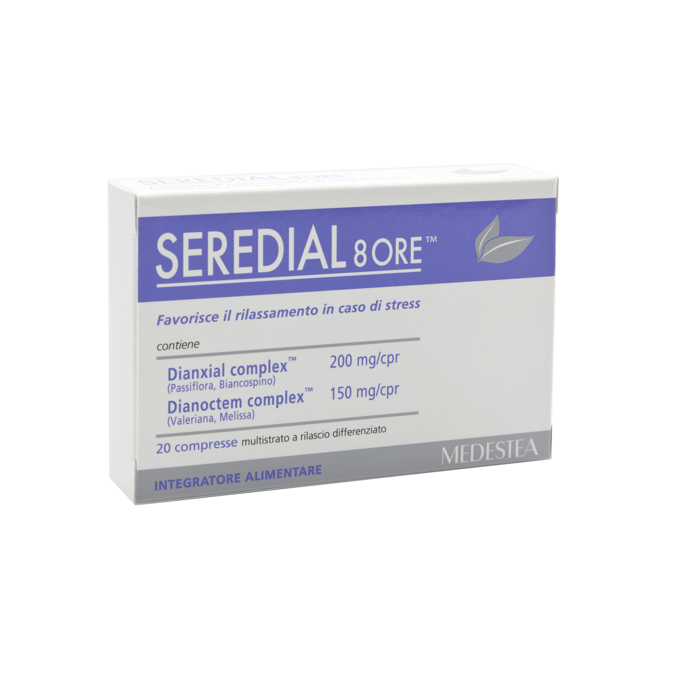 Seredial 8 ore 20 compresse