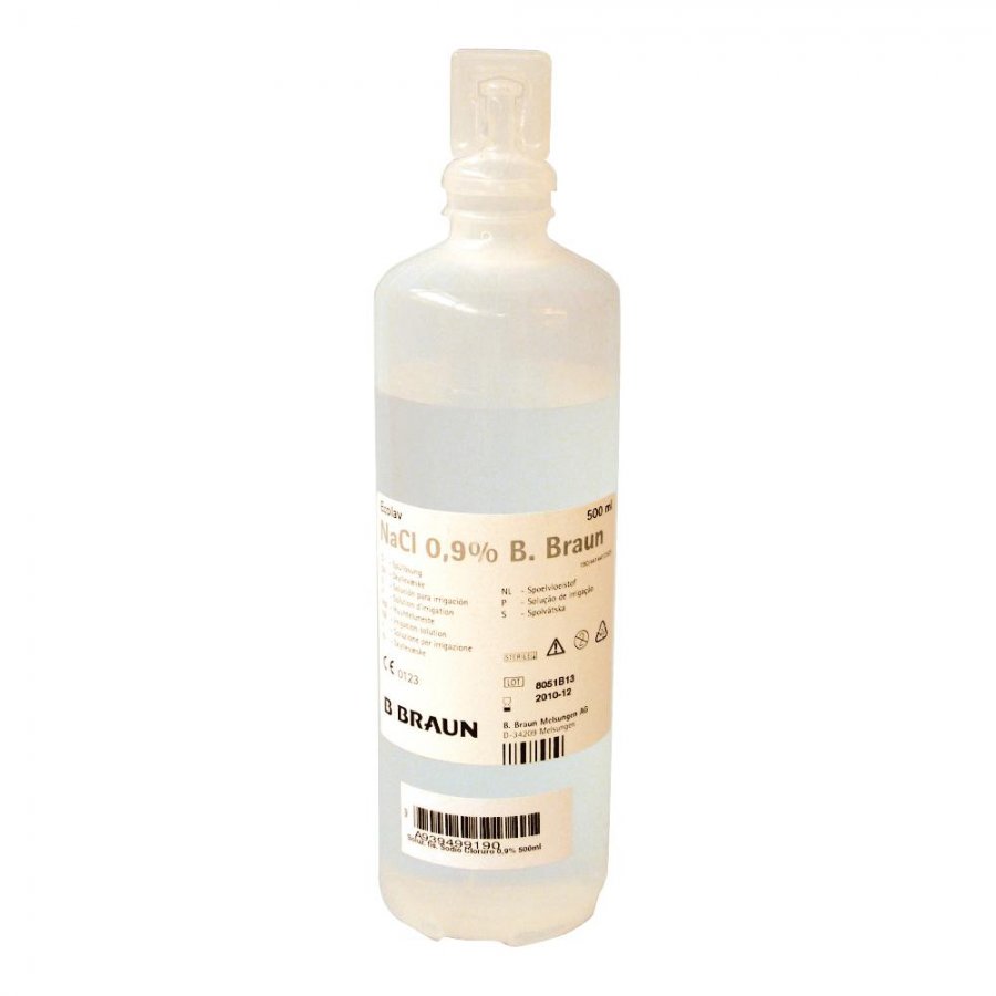 Soluzione Fisiologica 0,9% Sodio Cloruro 500 ml