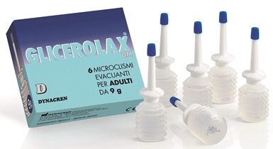 Dinacren Glicerolax Adulti Microclismi 6 Pezzi x 9g