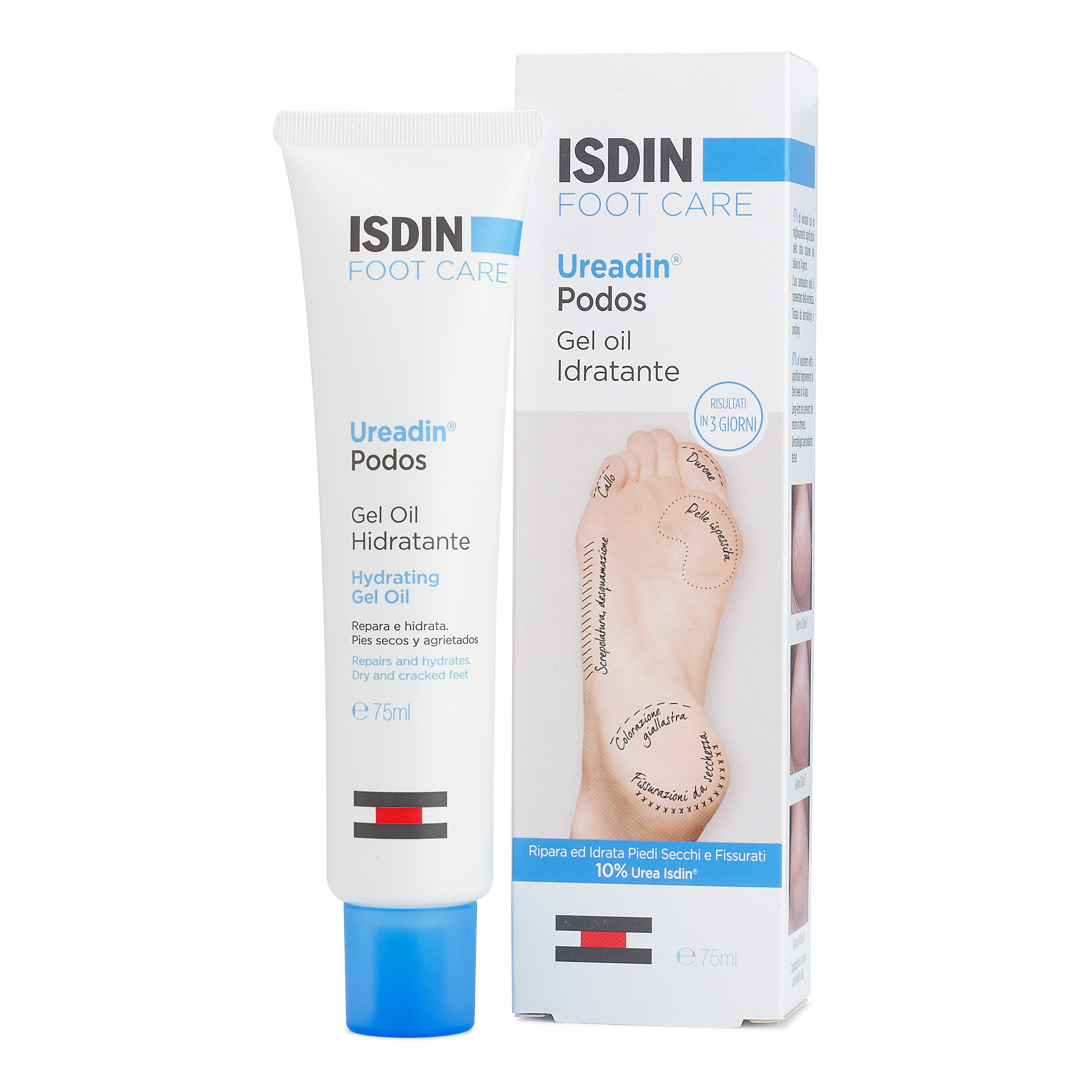 Isdin Ureadin Ureadin Podos Gel Oil 75Ml