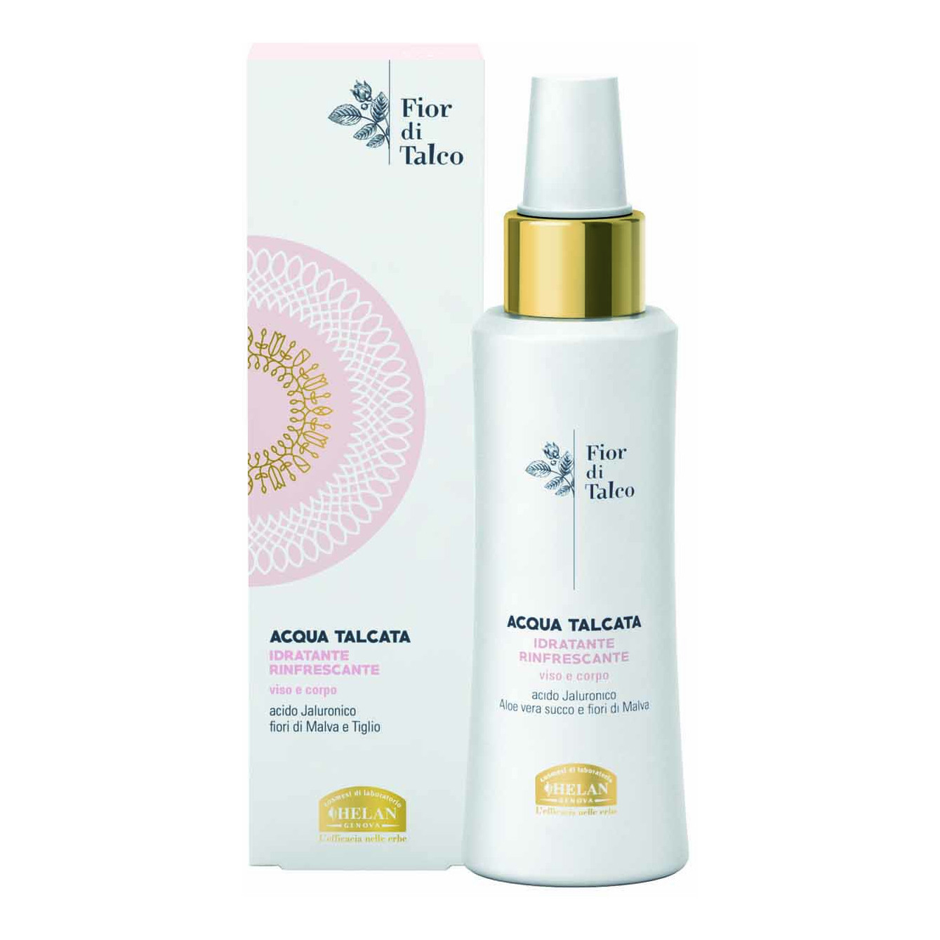 Fior Di Talco Acqua Idratante Rinfrescante Viso/Corpo