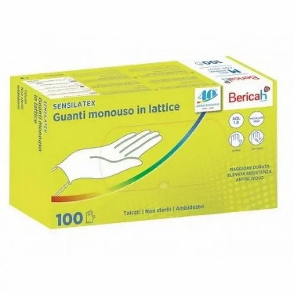 Guanti Latt Talc S 100pezzi Sensila