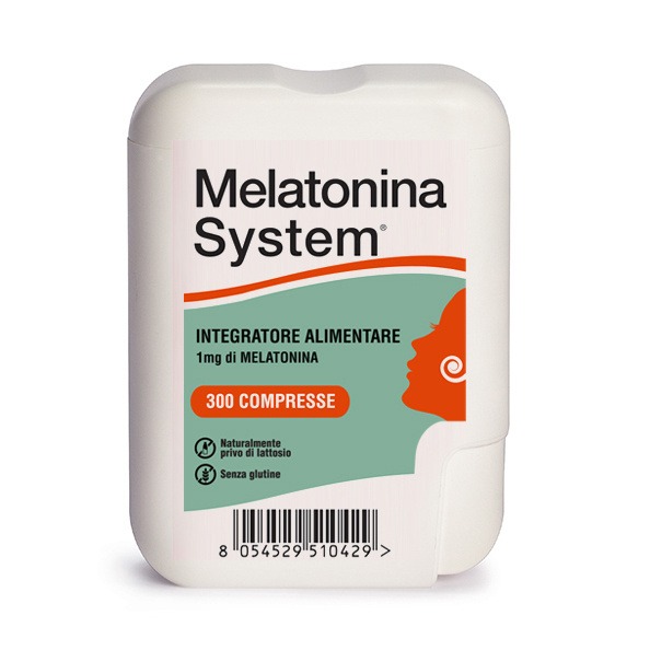 Melatonina System 1 mg 300 Compresse