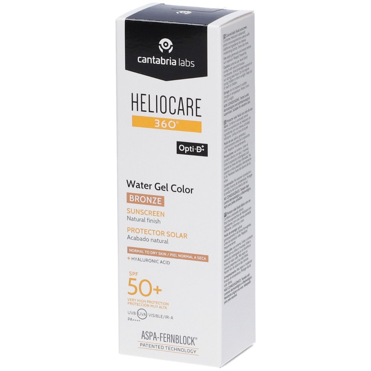 Heliocare 360 Water Gel Color Bronze SPF50+ 50 ml