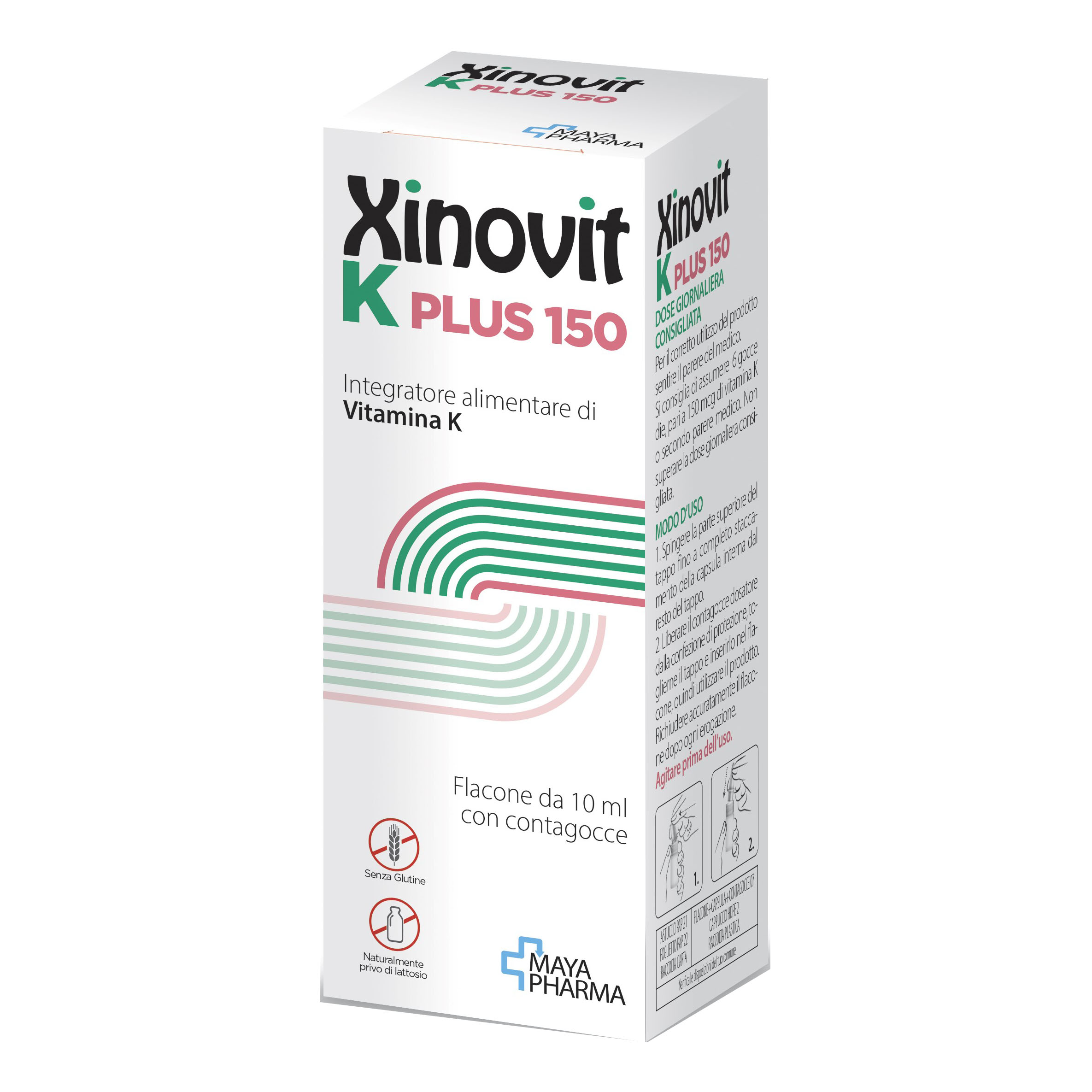 Xinovit k plus 150 gocce 10 ml