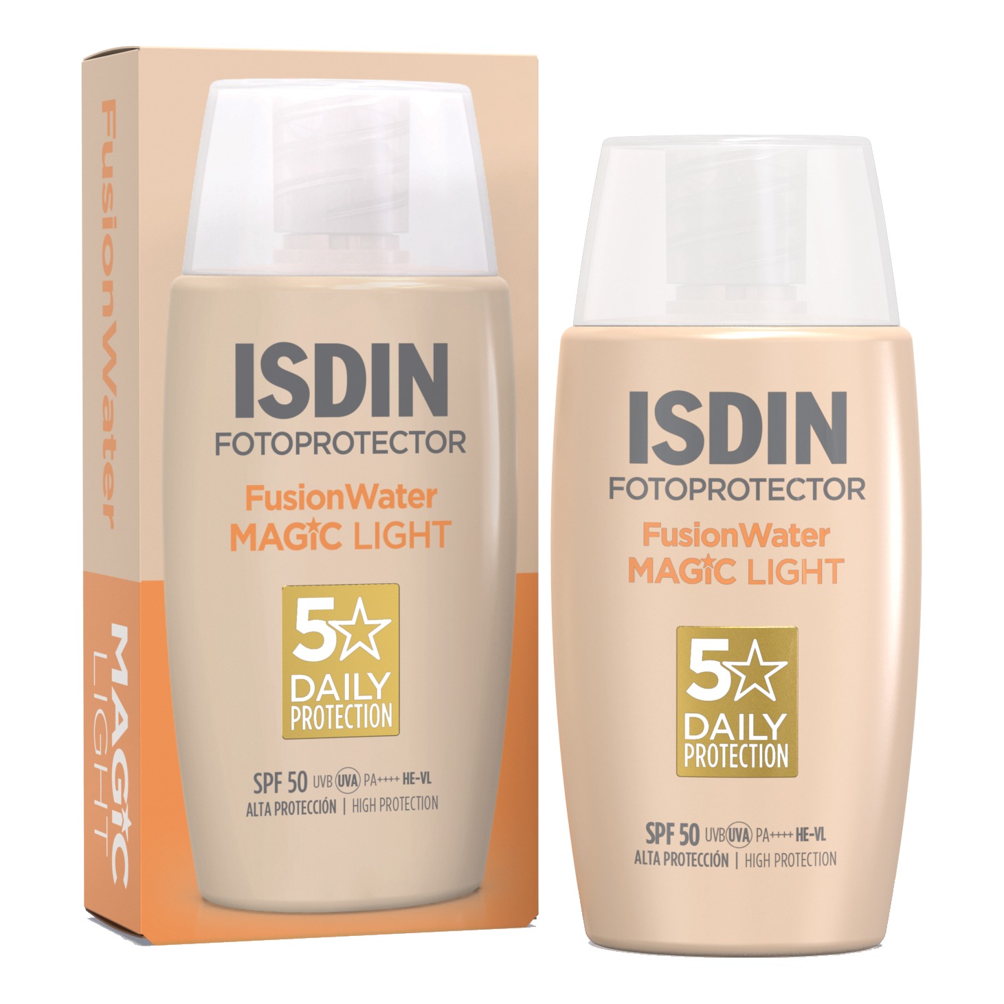 Fusion water magic color light spf50 50 ml