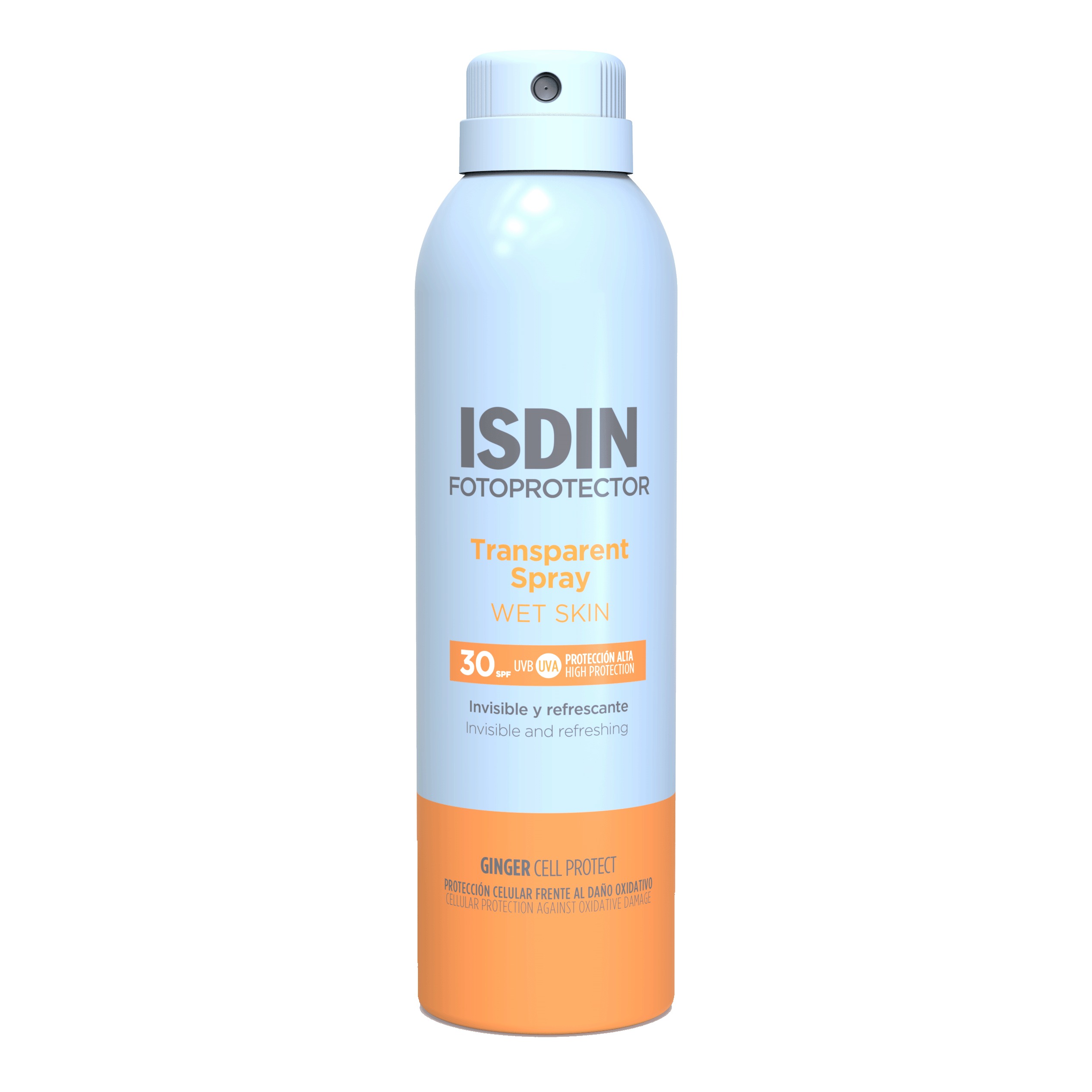 Transparent spray wet skin spf30 250 ml