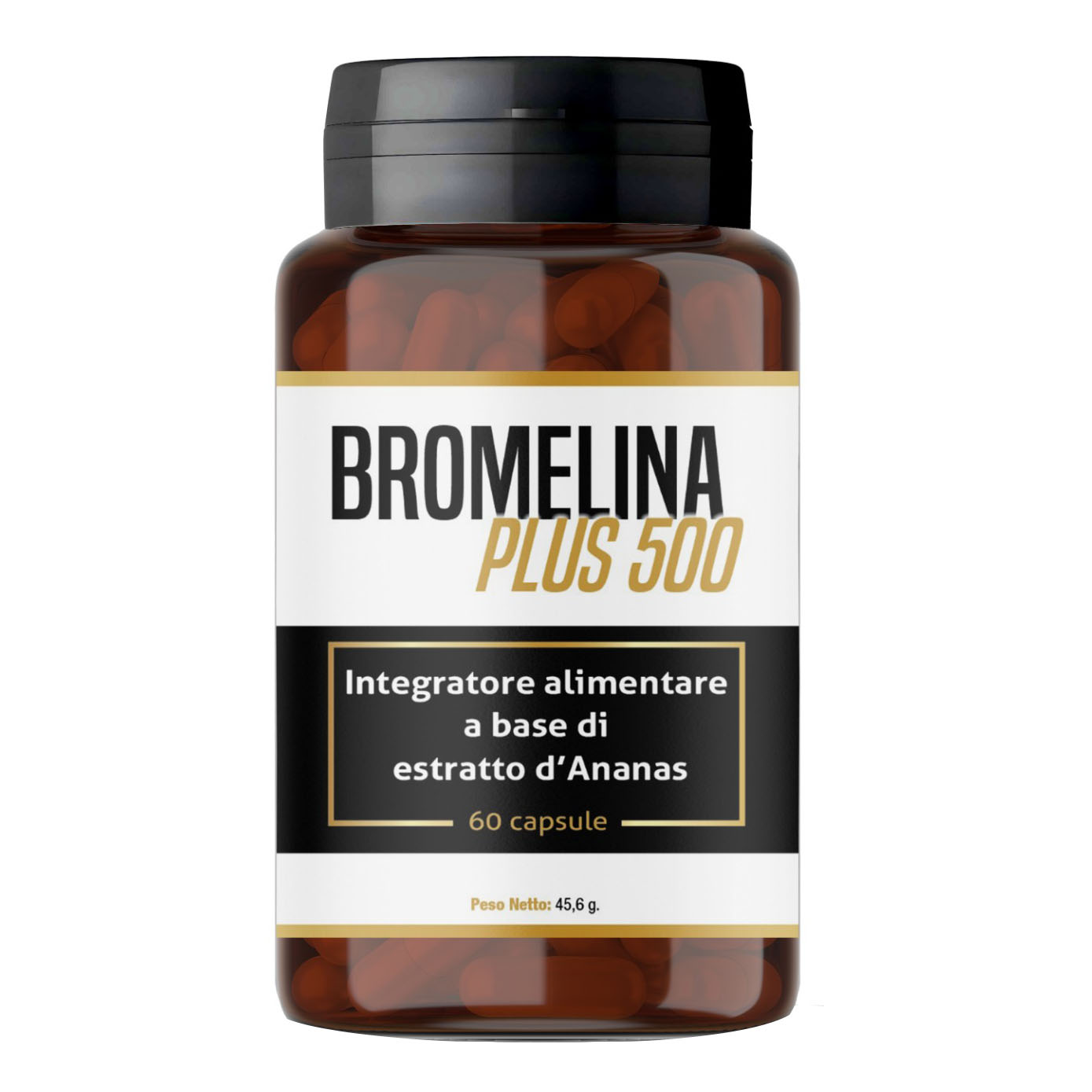 Bromelina plus 500 60 capsule