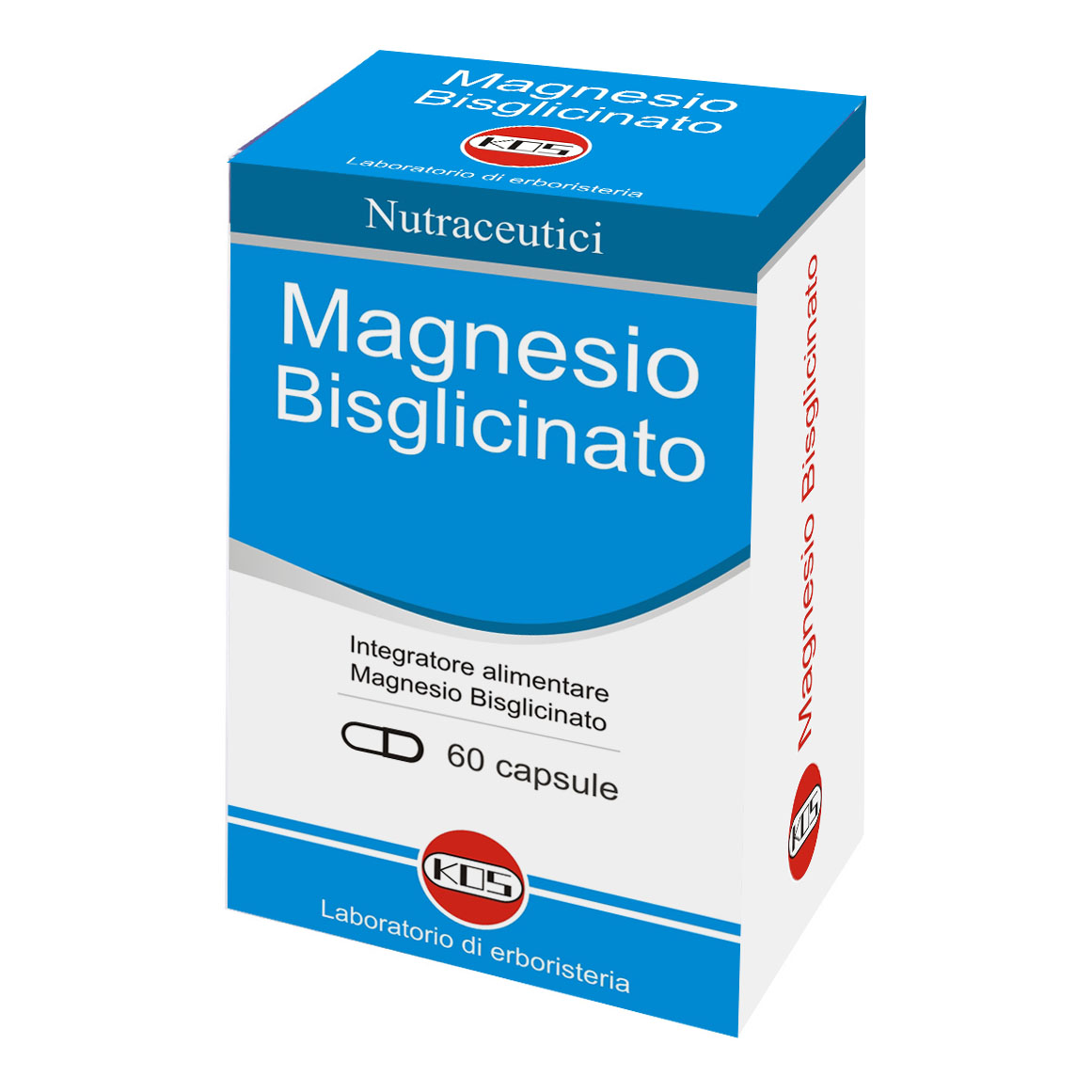 KOS Magnesio Bisglicinato 60 Capsule
