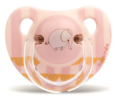 Suavinex succhietto anatomico s 0/6 mesi elefante rosa