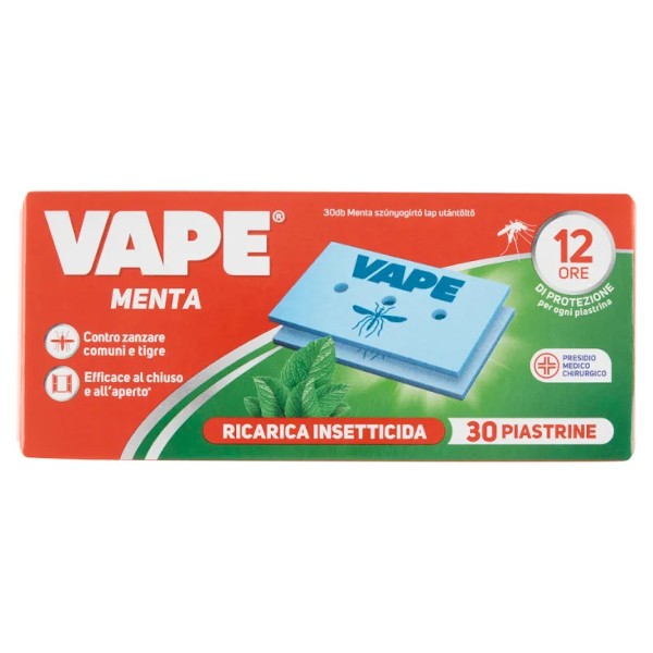 Vape piastrine menta 30 pezzi