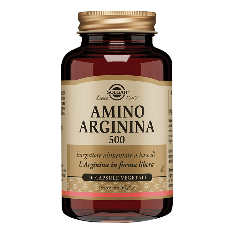 Amino ornitina 500 50 capsule vegetali