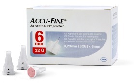 Accufine Ago Ins.32g 6mm 100pezzi
