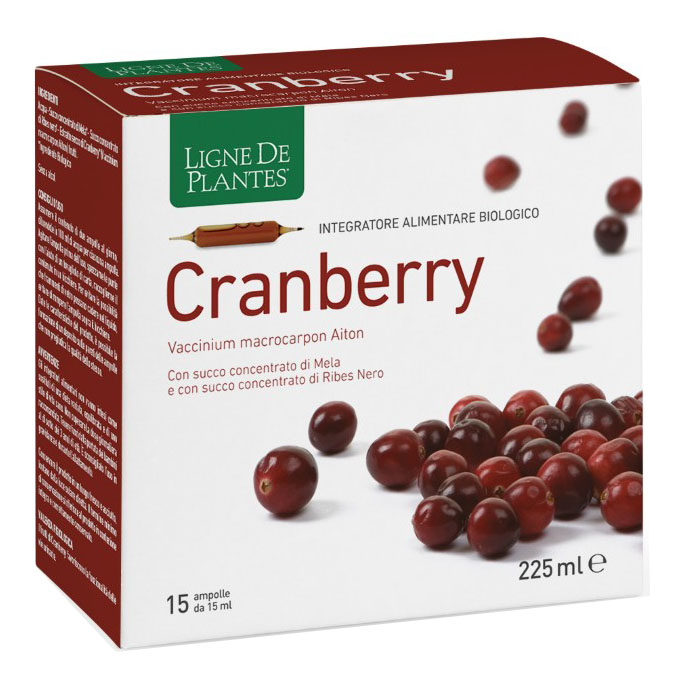 Cranberry biologico 15 ampolle bevibili da 15 ml