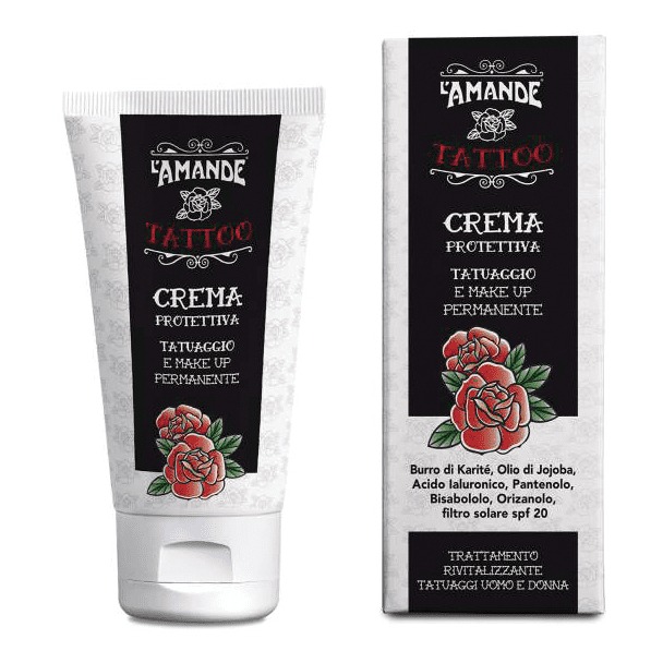 L'amande marseille crema protettiva tatuaggio e makeup permanente 75 ml