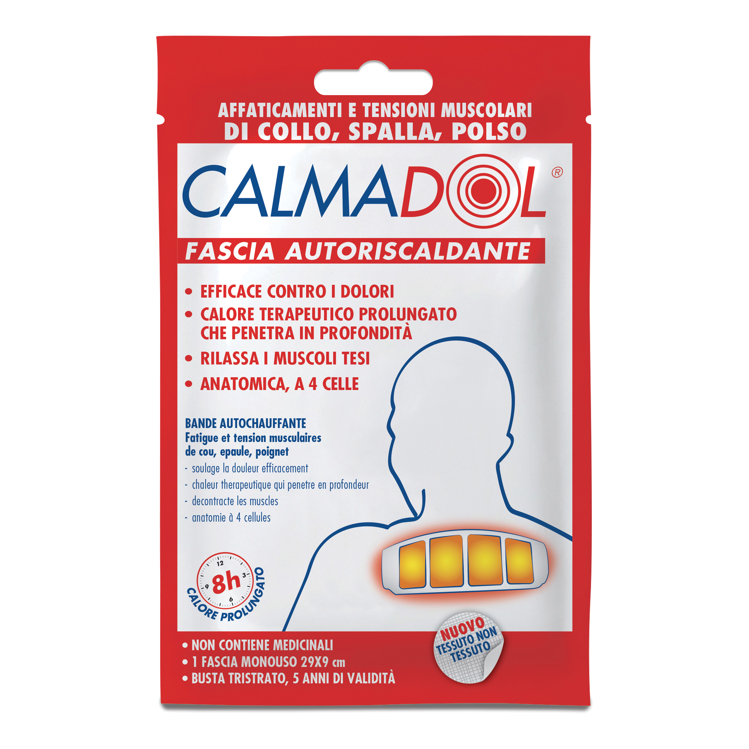 Calmadol Fascia Lombare Autoriscaldante 1 Pezzo
