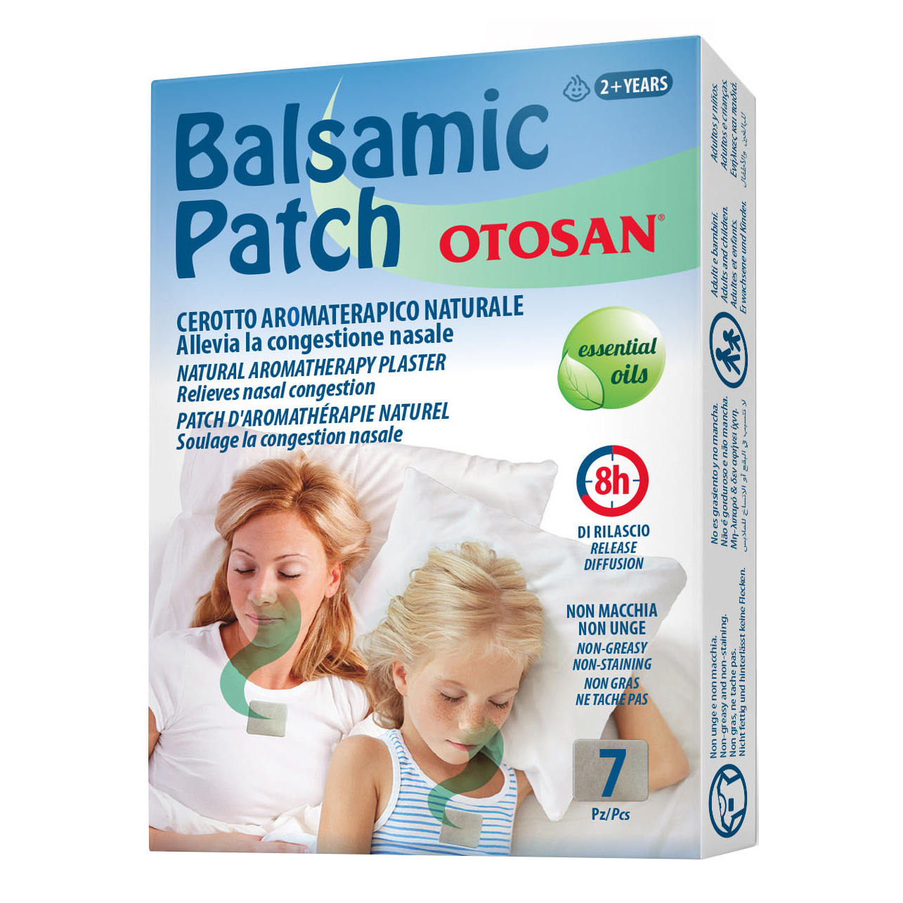 Otosan balsamic patch 7 pezzi