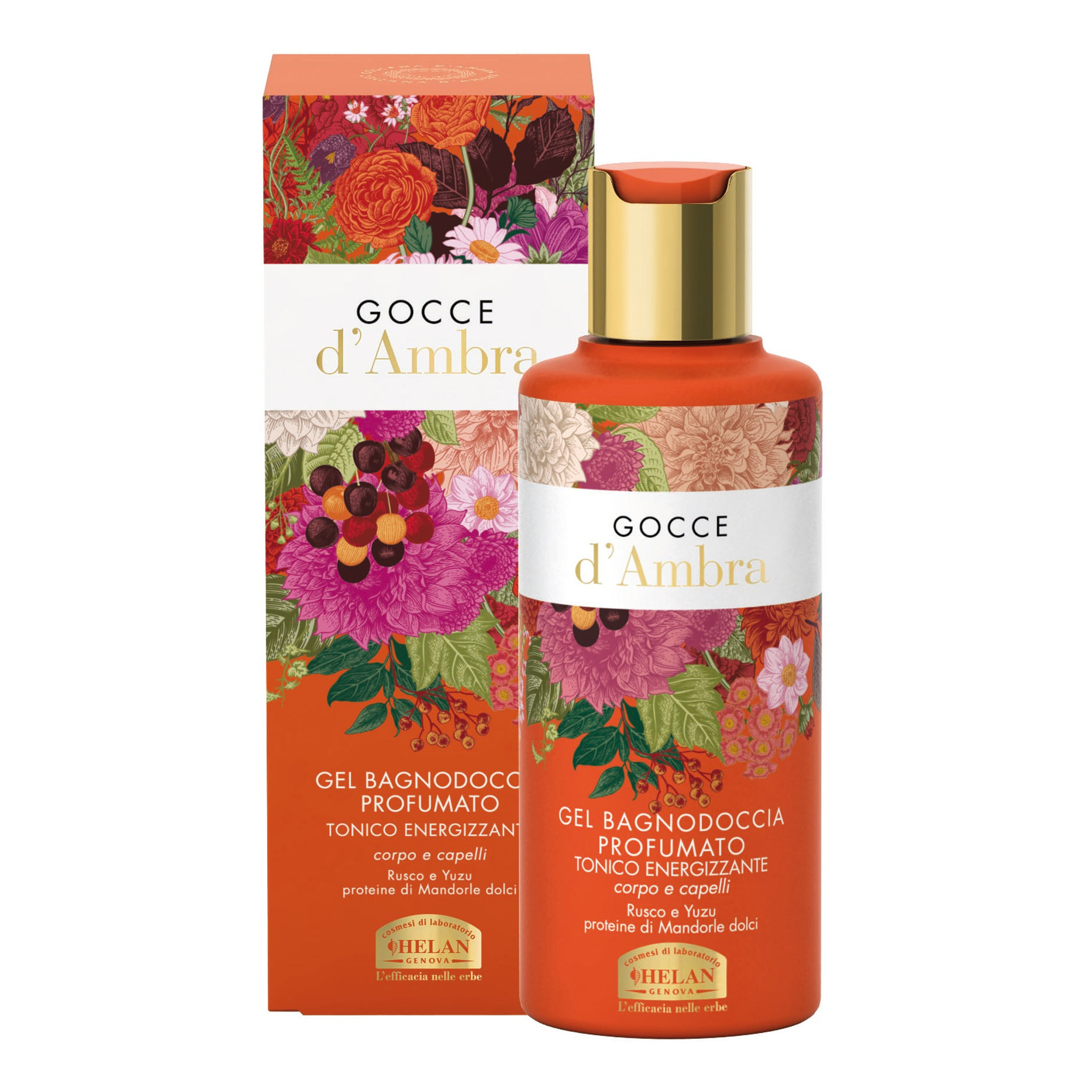 Gocce ambra gel bagnodoccia