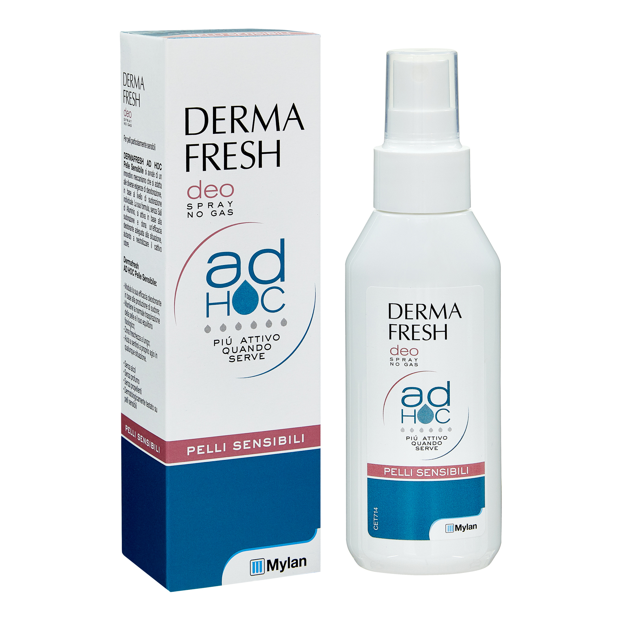 Dermafresh Ad Hoc Deodorante Spray Pelli Sensibili 100 ml