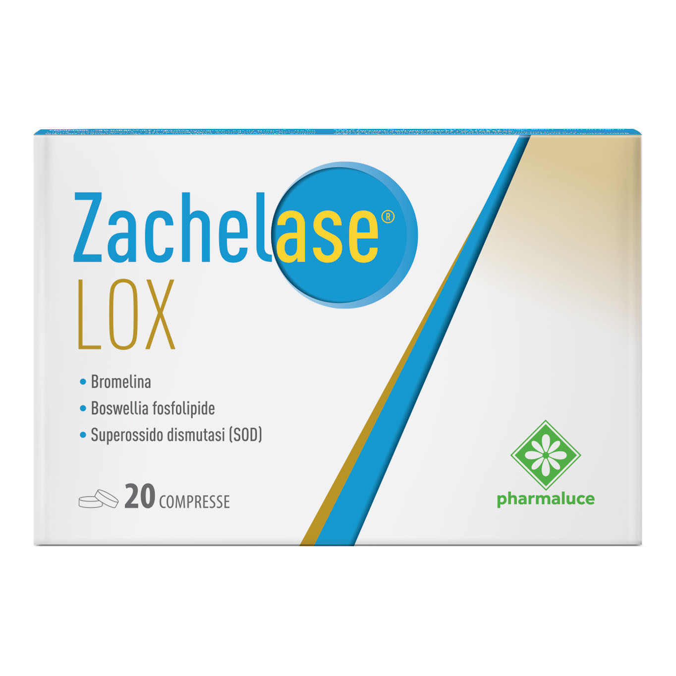 Zachelase lox 20 compresse