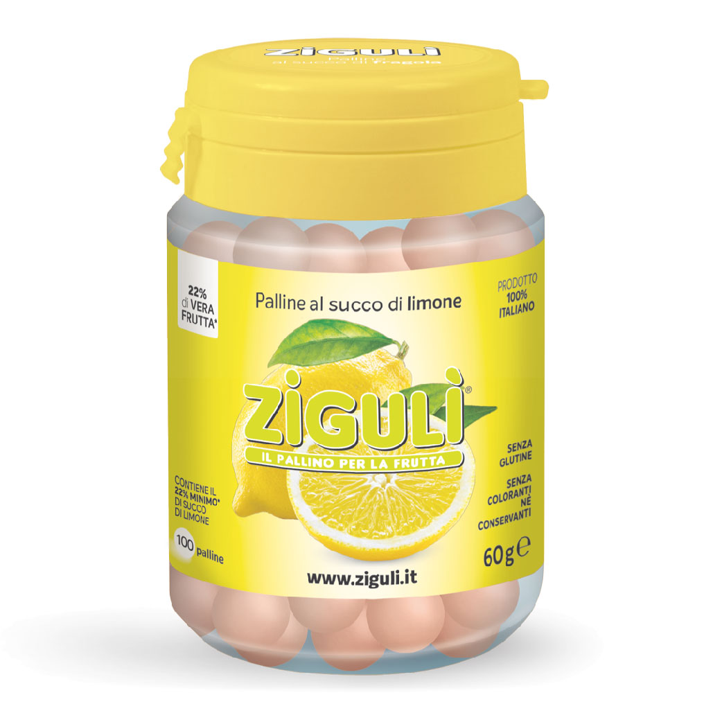 Ziguli-limone 100palline 60g