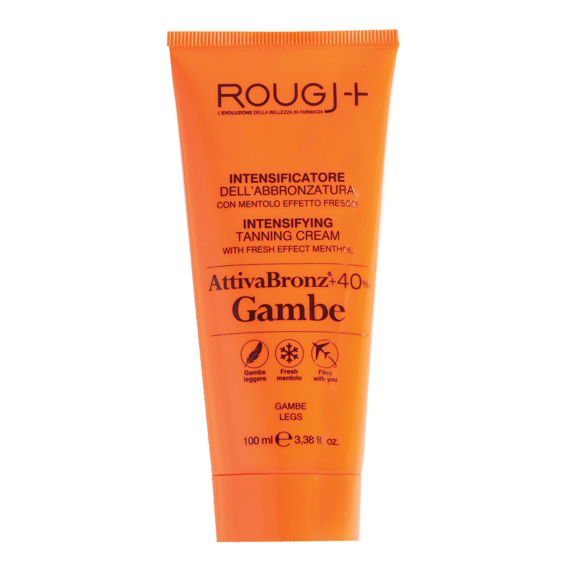 Rougj solare attiva bronz +40% gambe plus