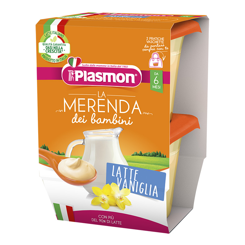 Plasmon Mer.latte/Van.2x120g