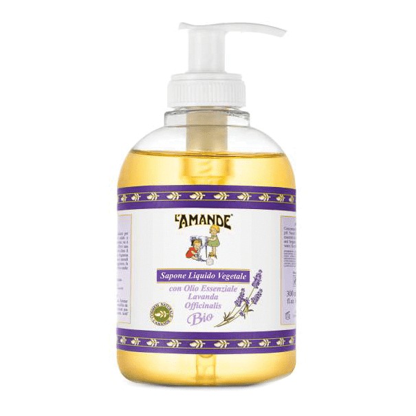 L'AMANDE - Sapone Liquido Vegetale Alla Lavanda 300 Ml