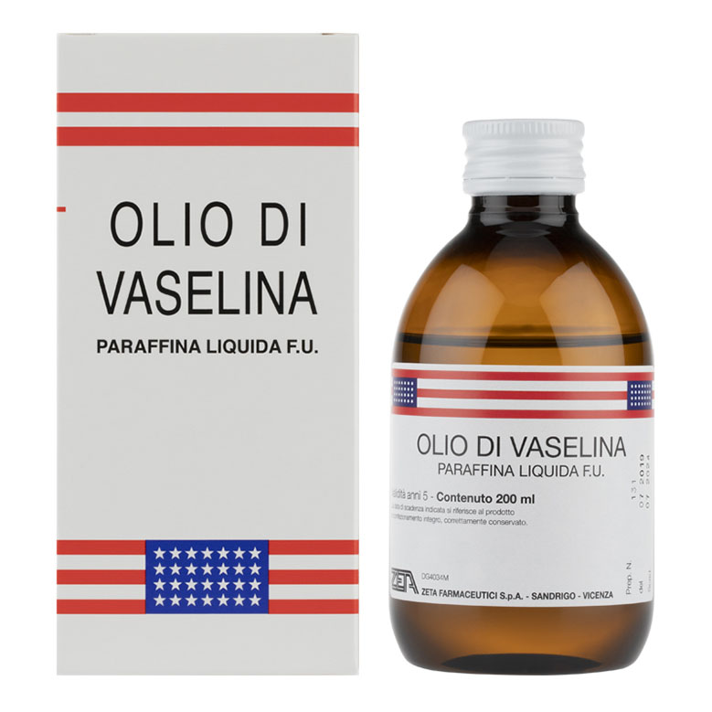 Olio vasel zeta 200ml c/ast