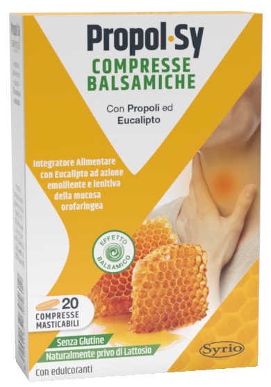 Propol-sy 20 compresse balsamiche masticabili