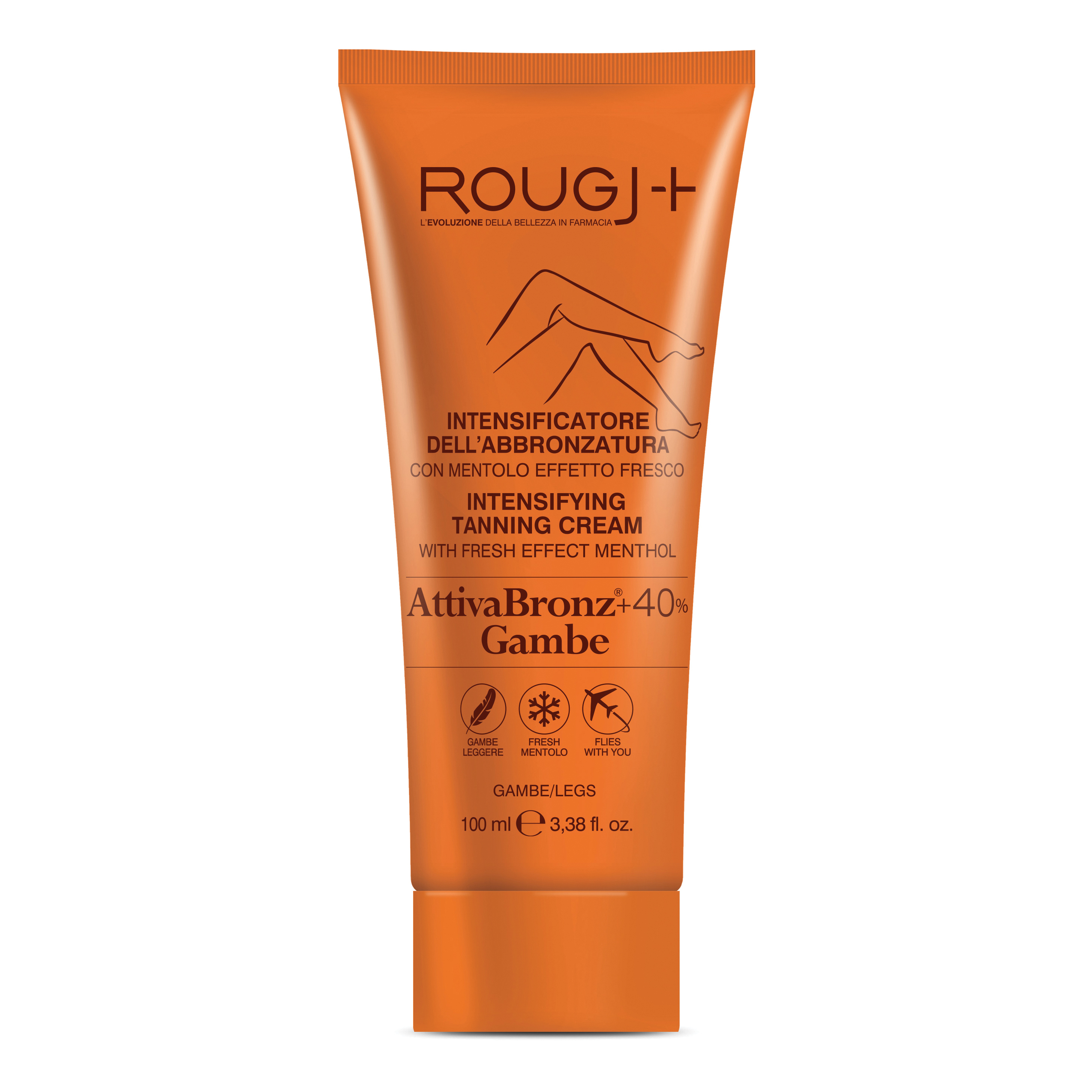 Attiva-bronz +40% gambe plus 100 ml