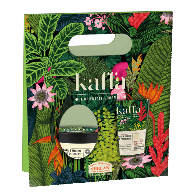 Helan kaffa set mani&amp;unghie burro 40 ml + crema 50 ml