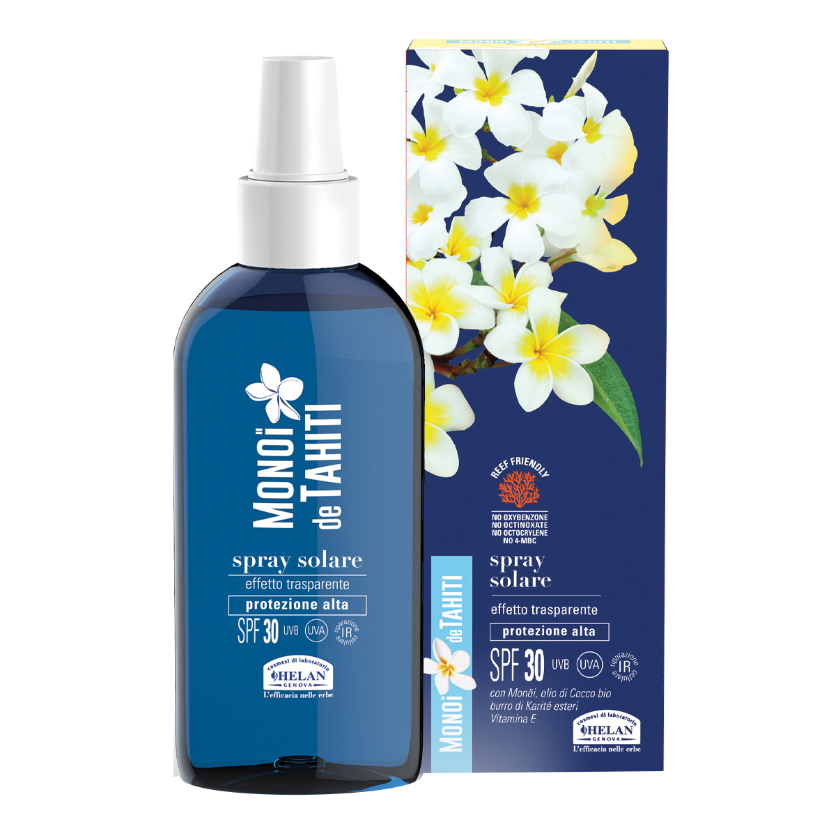 Monoi de tahiti spray solare effetto trasparente spf30 150 ml