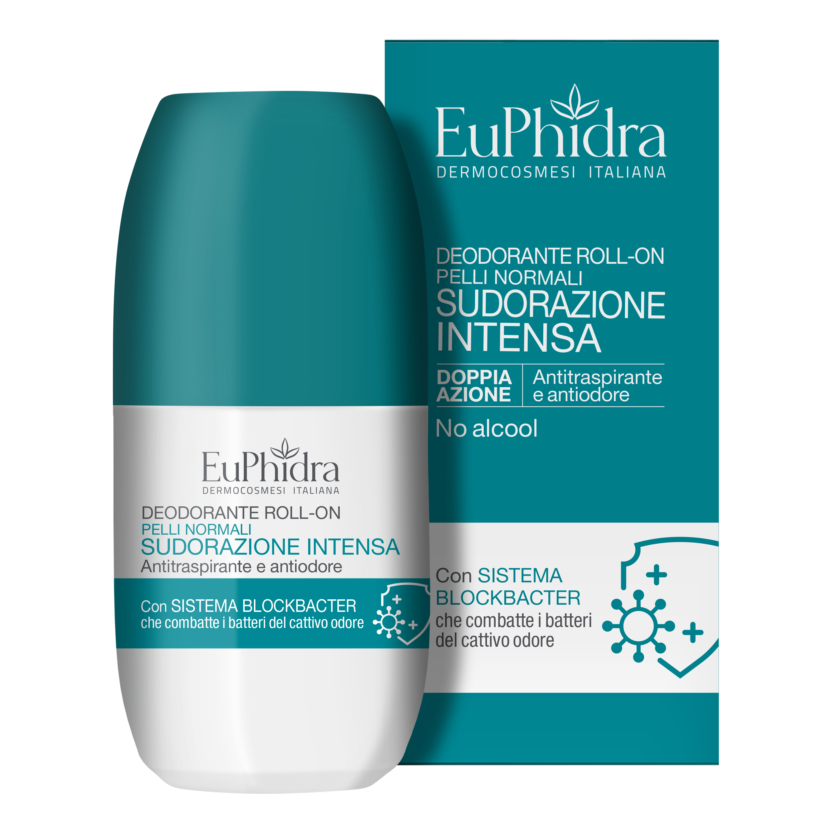 Euphidra deo roll on sudorazione intensa 50 ml