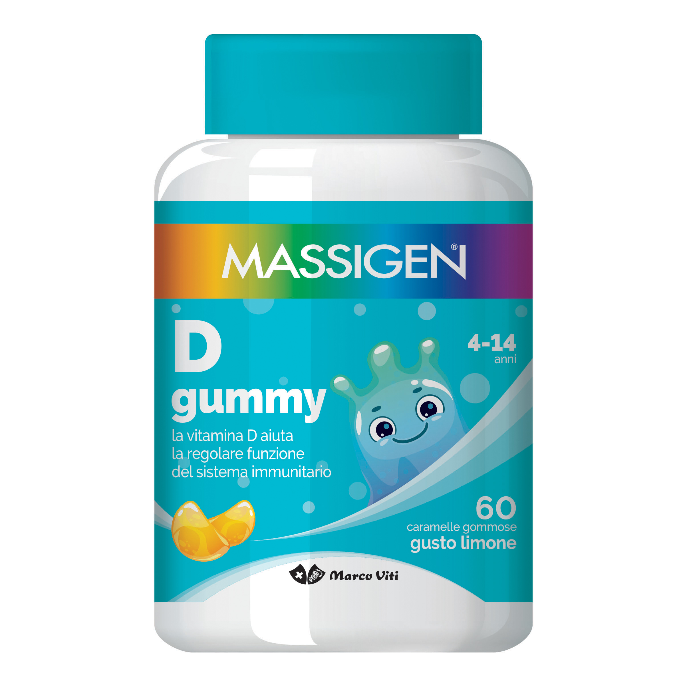 Massigen D Gummy 60 Caramelle