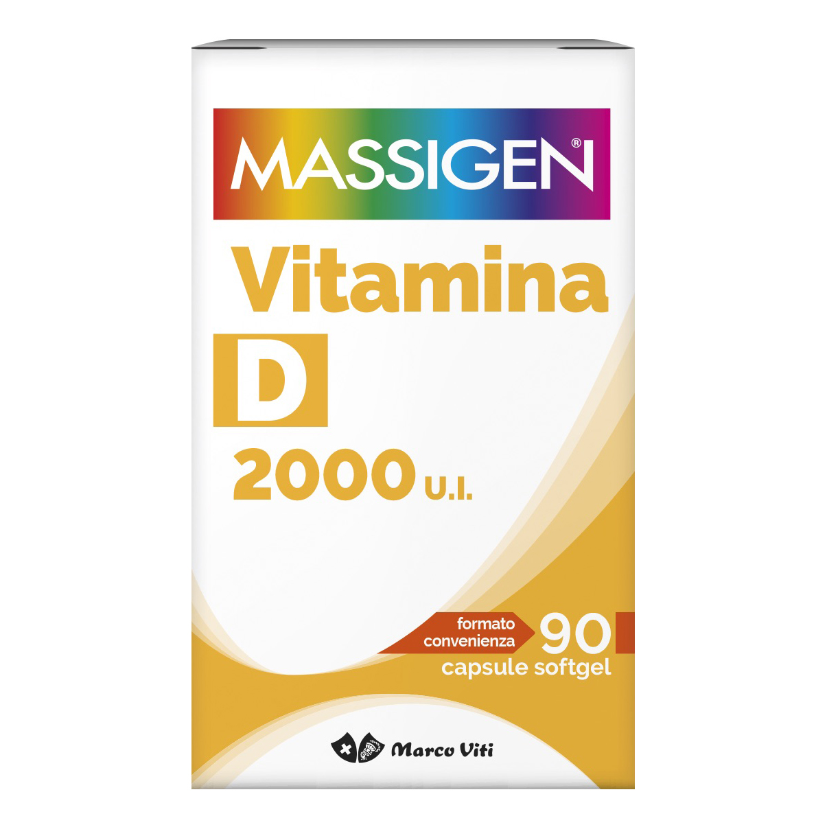 Massigen Vitamina D 2000 UI 36g 90 Capsule