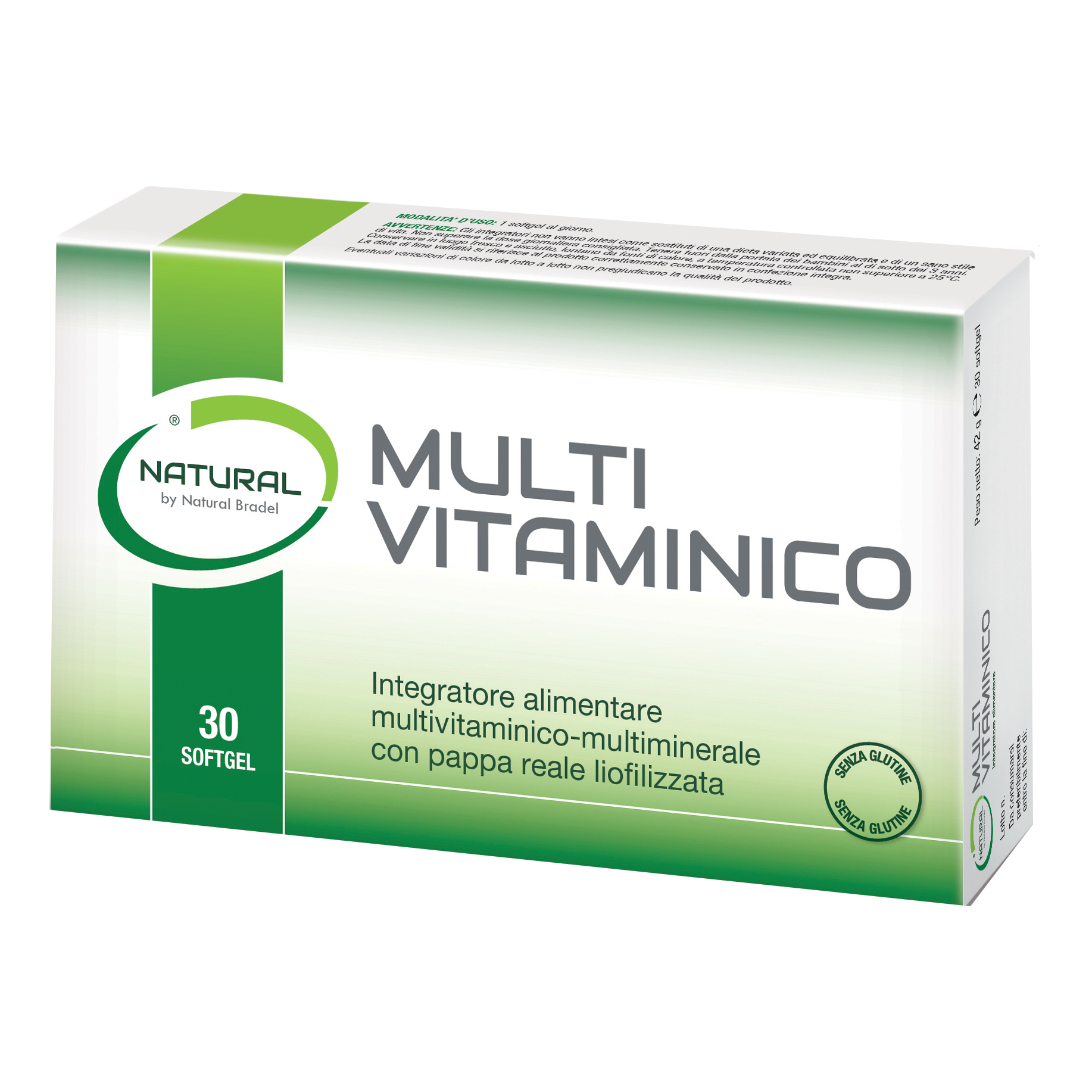 Natural multivitaminico 30 softgel