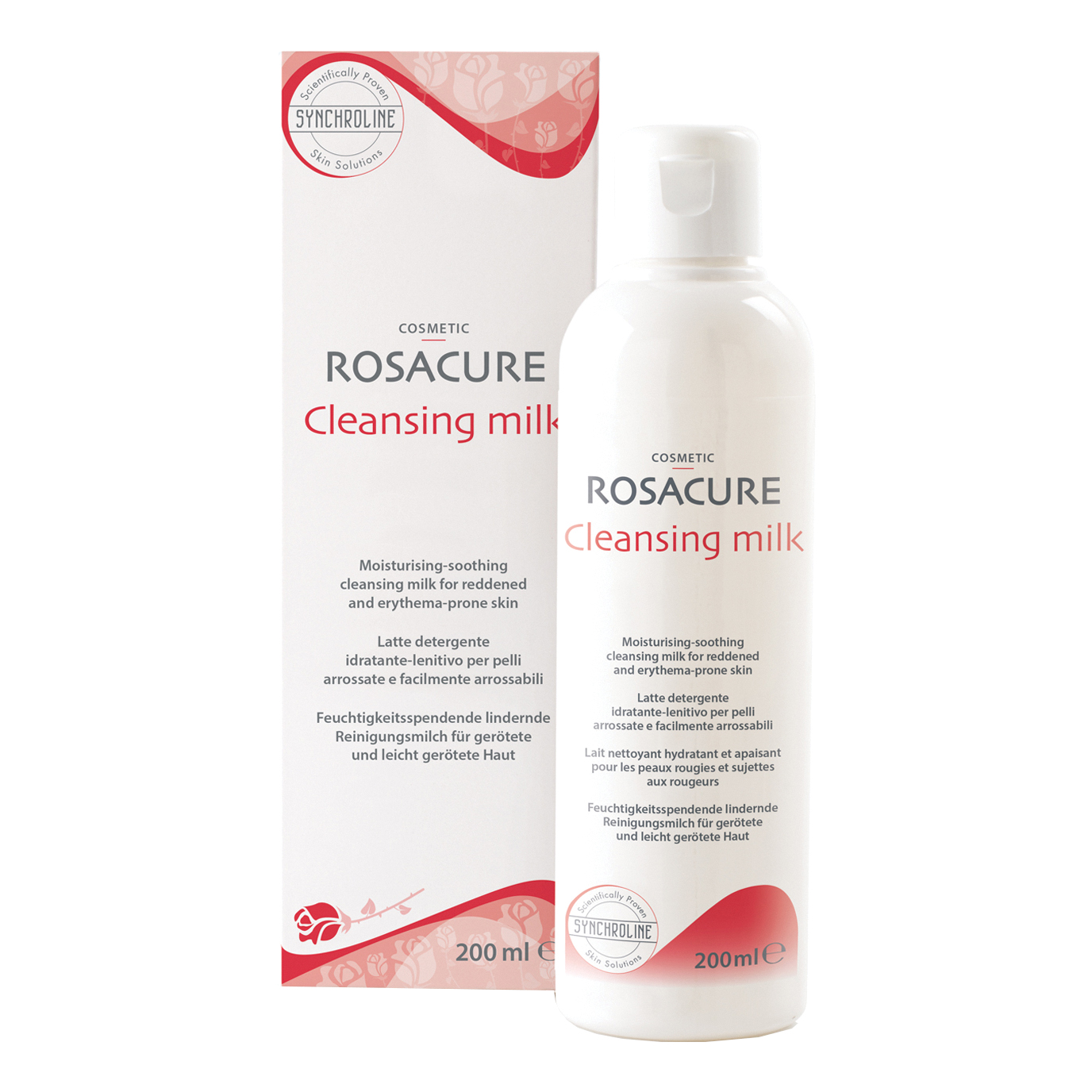 Cosmetic rosacure cleansing milk 200 ml