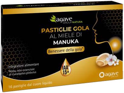 Pastiglie gola manuka iaa 15+ 16 pastiglie