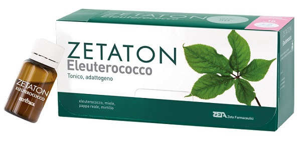 Zetaton eleuterococco 12 fiale x 10 ml