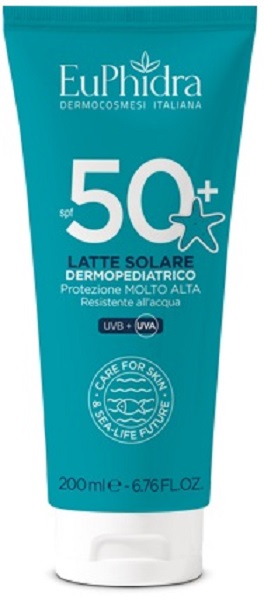 Euphidra kaleido uv system latte dermopediatrico 50+ 200 ml