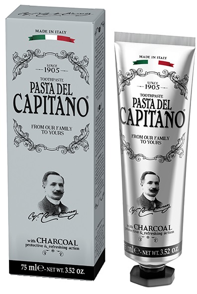 Capitano 1905 dentifricio carbone