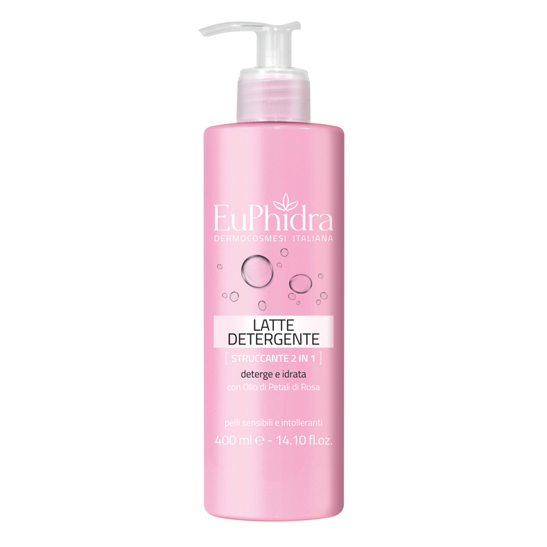 Latte Detergente Struccante Viso e Occhi 2 In 1