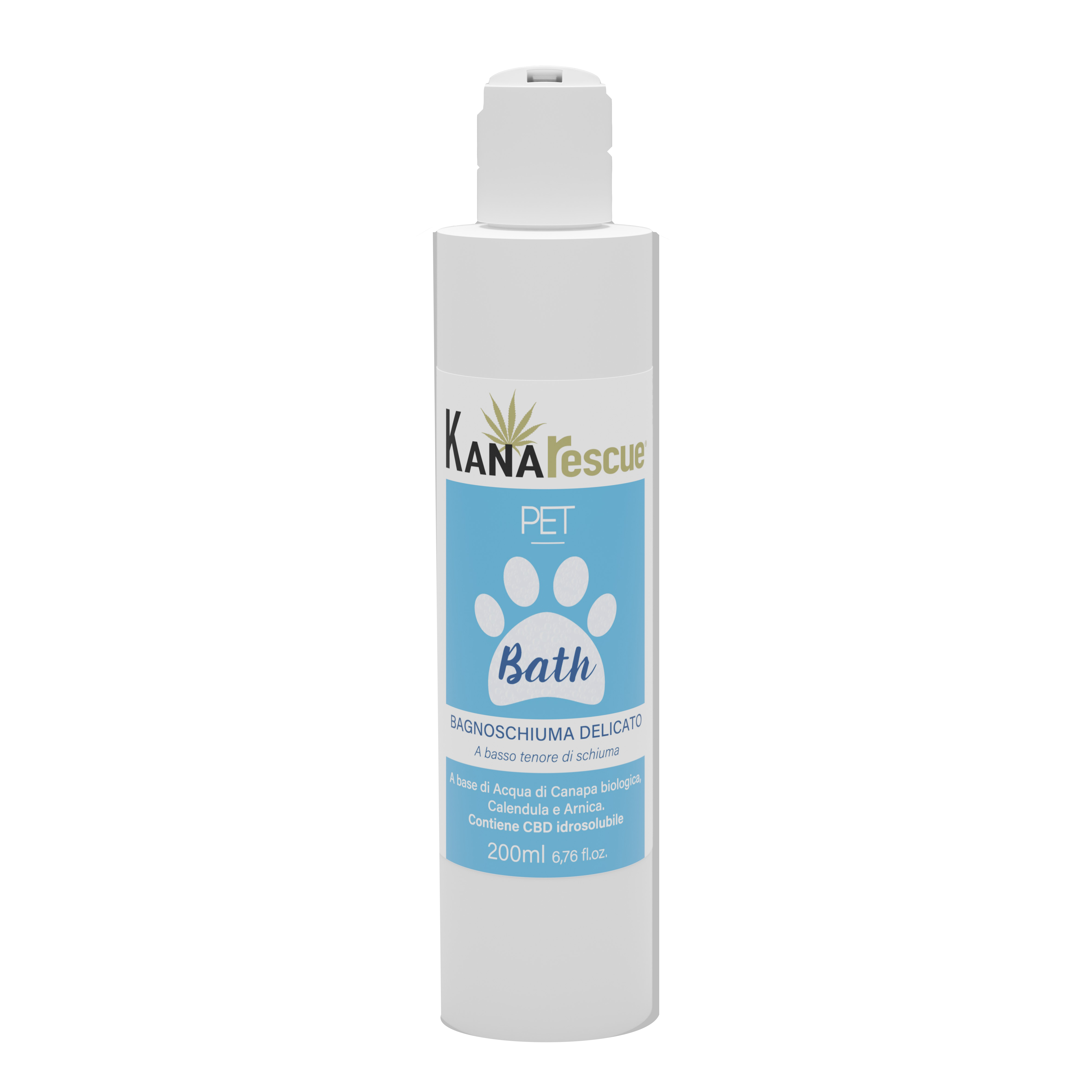 Kanarescue Pet Bath Bagnoschiuma Delicato 200 Ml