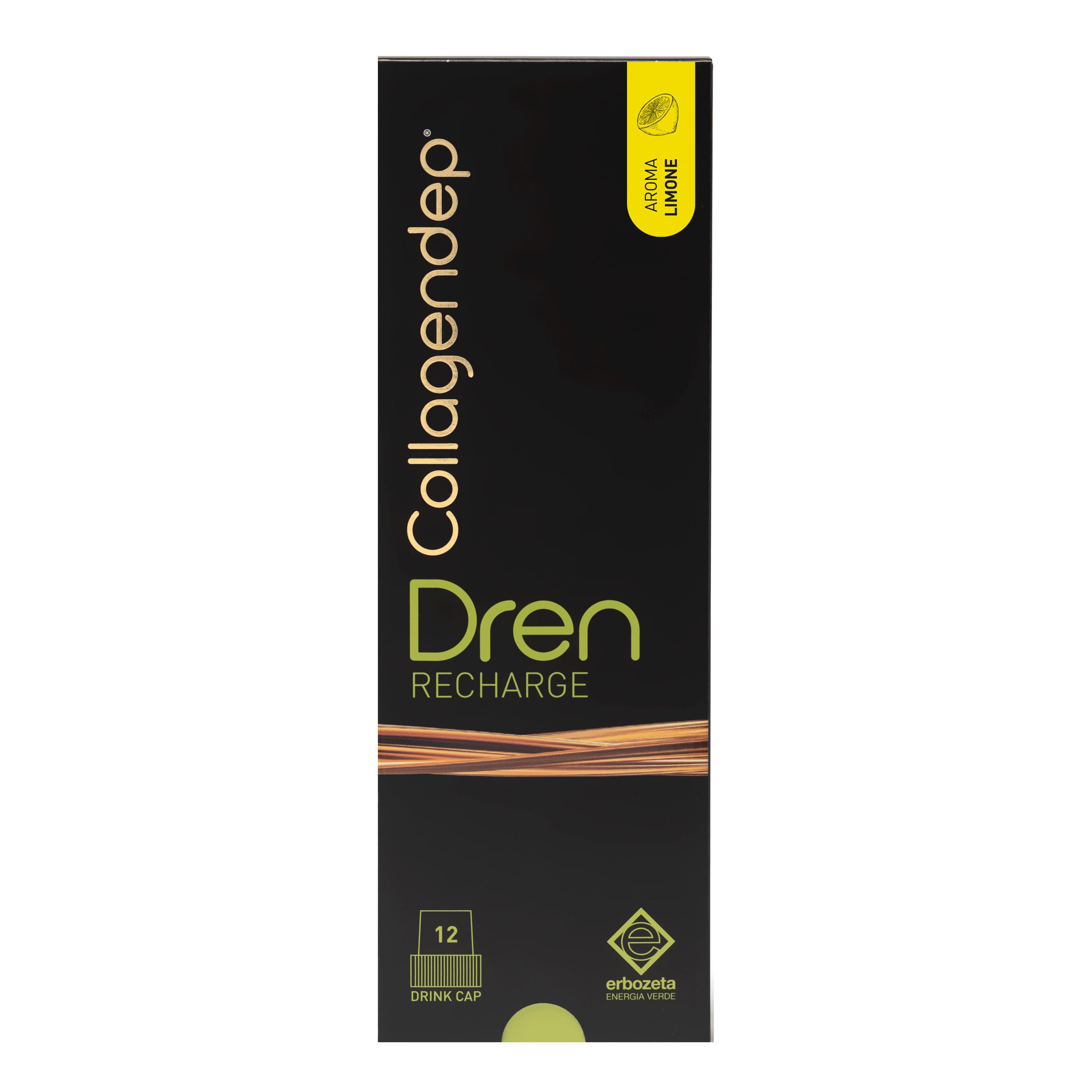 Collagendep dren limone recharge 12 pezzi
