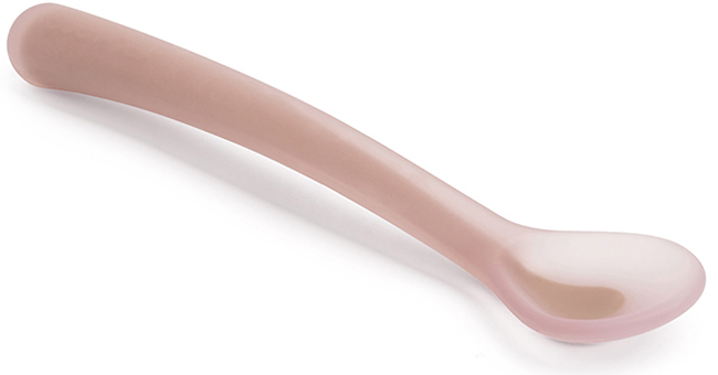 Cucchiaio silicone hygge rosa